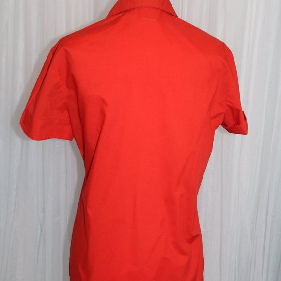 Vintage 1960s Ship n Shore Red Button down - Picture 5 of 6